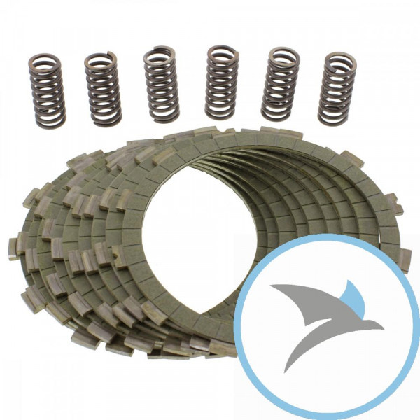 Kupplung Aramid EBCLamellen + Federn
