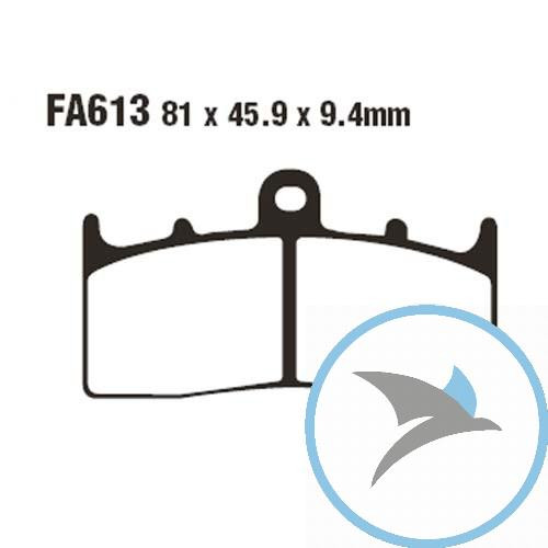 Bremsklotz Sinter HH EBC oder 7873920 - FA613HH