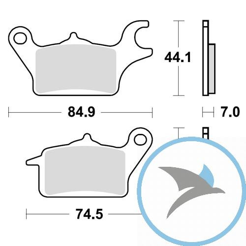 Bremsklotz Standard TRWoder 7370031