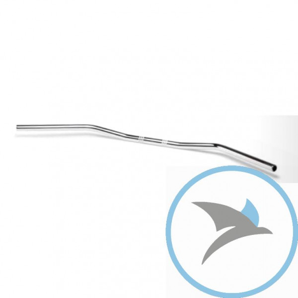 Lenker Stahl chrom KK 1 Zoll LSL WIDEBAR - 163L011.2CR