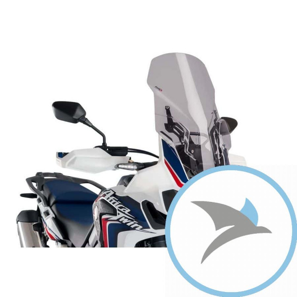 Touringscheibe Puig rauchgrau - 9156H