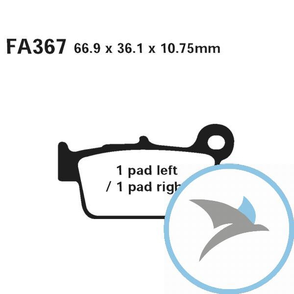 Bremsklotz Standard EBC oder 7875461 - FA367TT