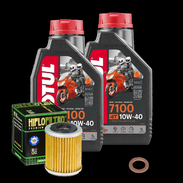 Yamaha YZ 426 F Service Kit Ölwechsel Öl Motul 7100 10W40 Ölfilter