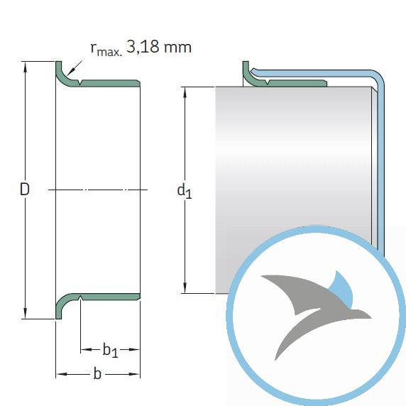 REPA Hülse 11.91-12.07 SPEEDI SLEEVE - 99049