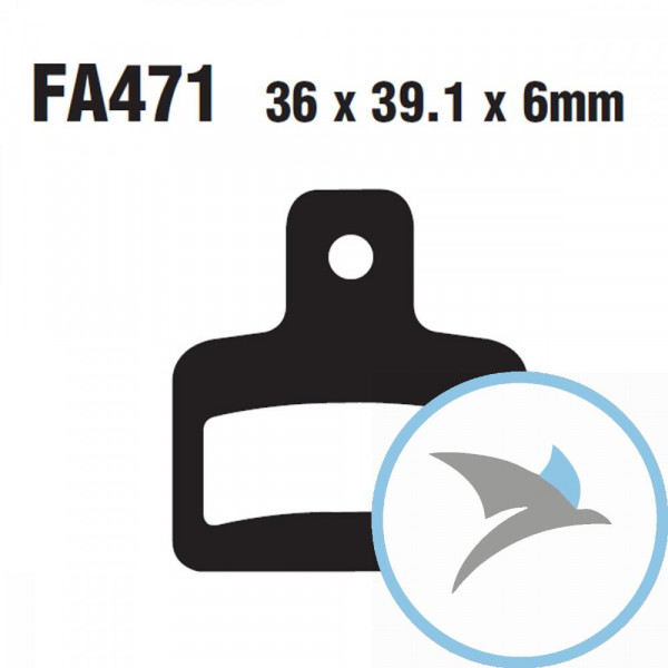 Bremsklotz Standard EBC - FA471