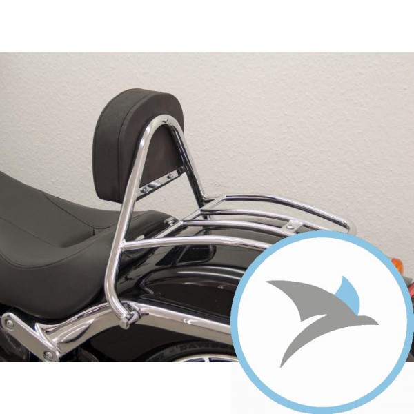 Sissy Bar Gepäckträger Fehling Fahrer chrom - 6194