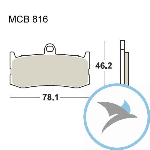 Bremsklotz Carbon CRQ TRW oder 7370146 - MCB816CRQ