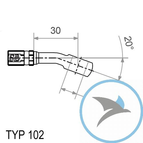 Ringfitting Vario HD TYP102 11.2MM 20 silber