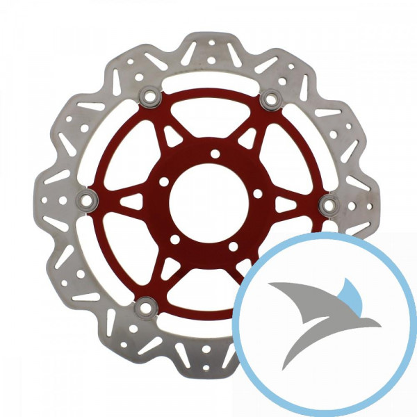 Bremsscheibe VEE EBC rot - VR841RED