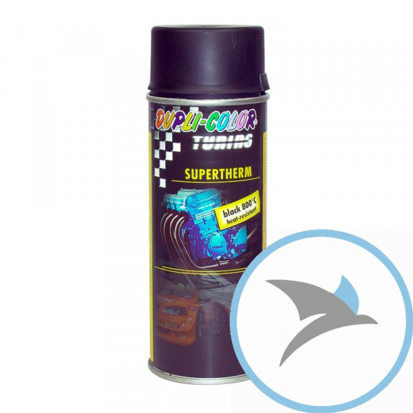 Motorschutzlack schwarz 400 ml Supertherm 800 C° matt - 191794