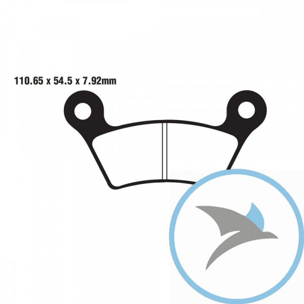 Bremsklotz Semi-Sinter V EBC - FA473V