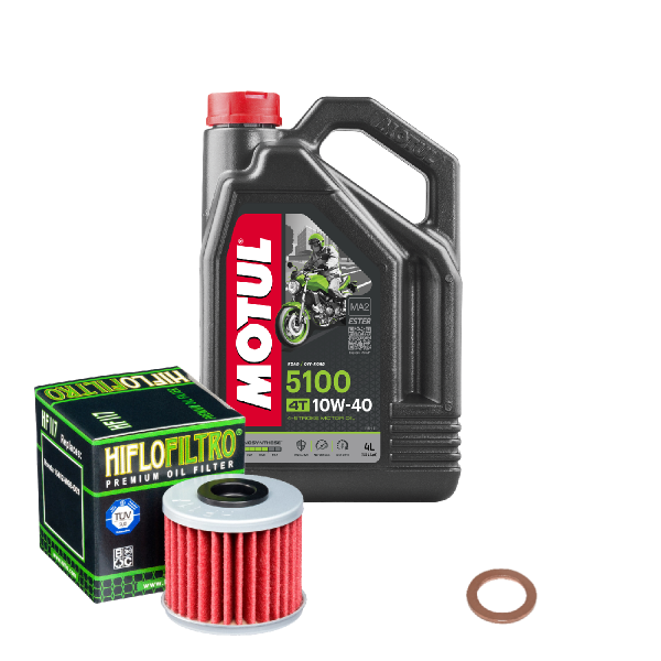 Honda NC 700 D Integra DCT ABS Service Kit Öl Motul 5100 10W40 Ölfilter