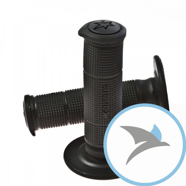 Griffgummi UNITY schwarz D.22 mm. L.115MM geschlossen - 02619-N