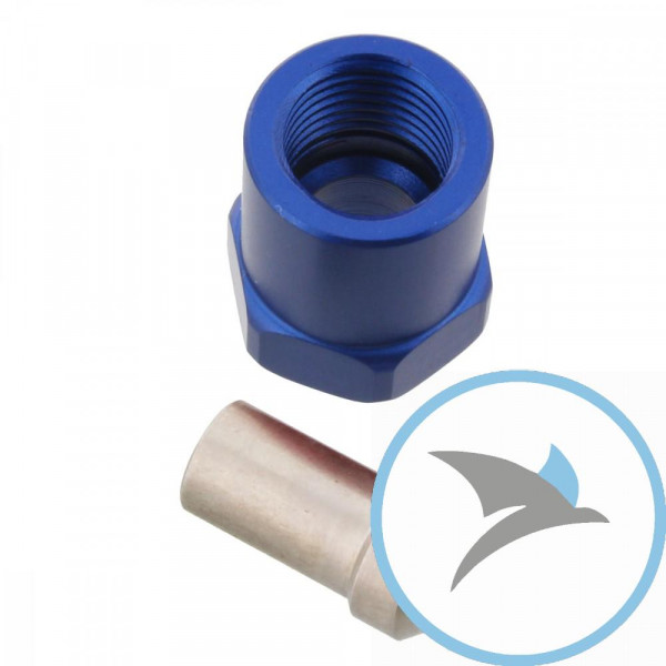 Innengewinde beweglich Vario TYP611 IGL M10 x 1.00 blau