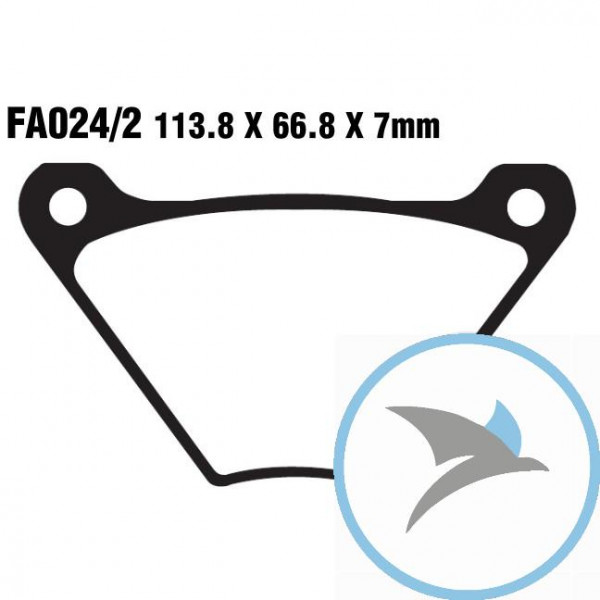 Bremsklotz Standard EBC oder 7872138 - FA024/2