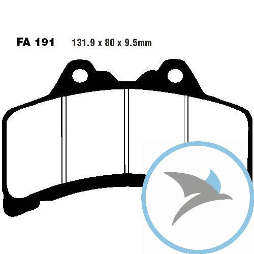 Bremsklotz Standard EBC - FA191