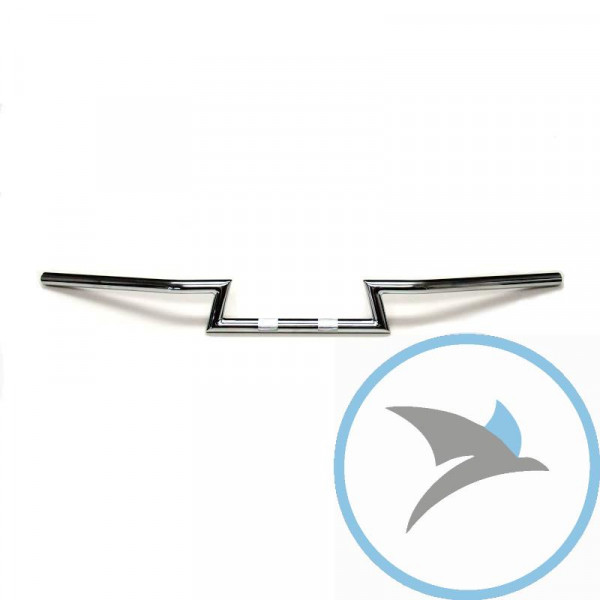 Lenker Stahl chrom 22 mm Fehling Z Rohr niedrig - 7733