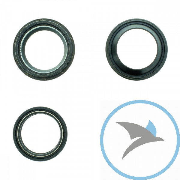 Simmerring Satz Gabel All Balls Racing 39X52X11 mit Staubkappe - 56-125