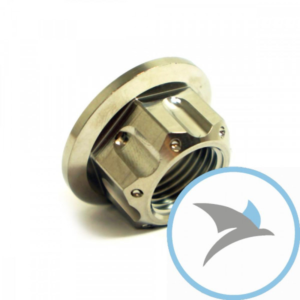 Mutter Achse Pro BoltM18X1.50 mm Edelstahl V4A - LSSNUT18150002
