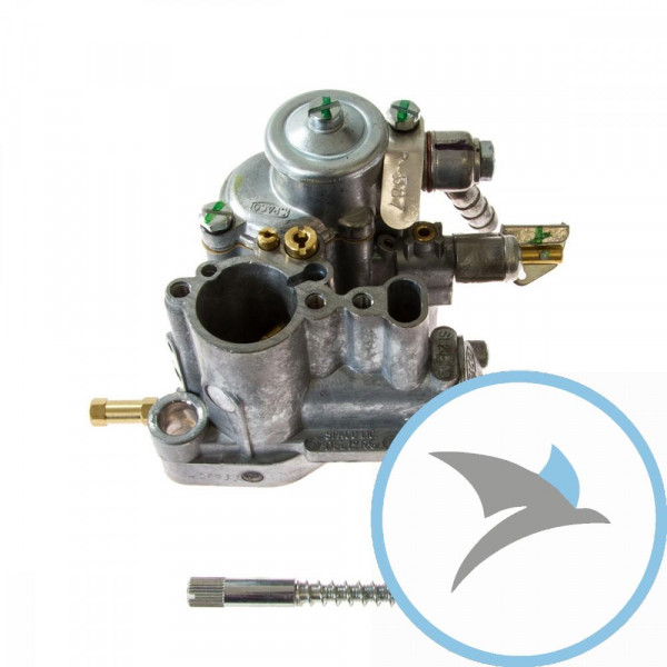 Vergaser silber 20-20D Dellorto -