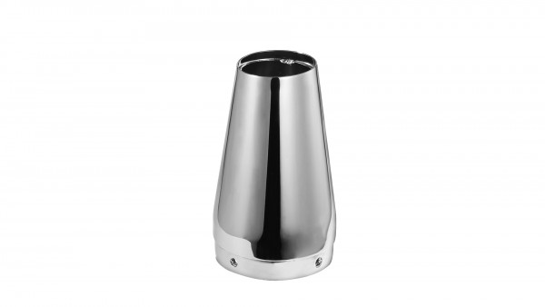 IRONHEAD IRONHEAD-Endkappe Conical, Chrom oder Schwarz, für Dämpfer mit D=88mm