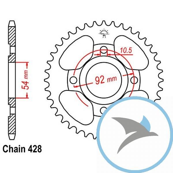 KERA 46Z TEIL 428 - JTR835.46