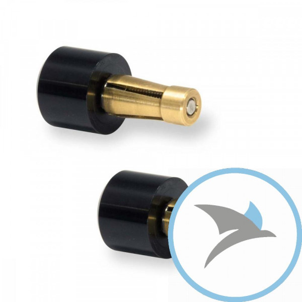 Lenkerenden alu LSL SPIEG und Hebel PROT - 165-LV2SW