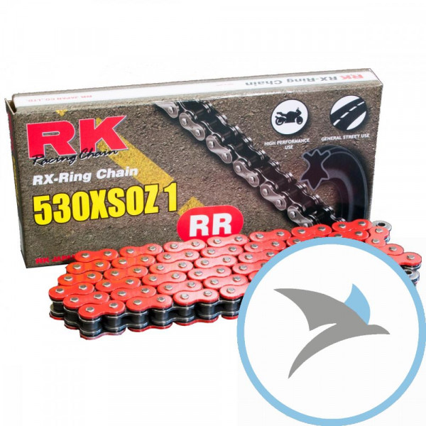 RK X-Ringkette RT530XSOZ1/108 Kette offen mit Nietschloss