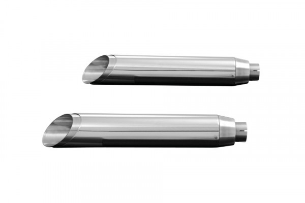 HIGHWAY HAWK Schalldämpfer Slashcut für Victory