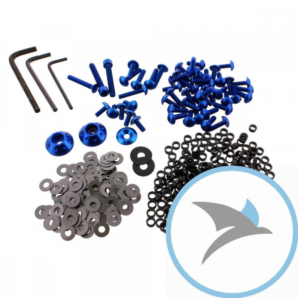 VERKLEID Schraube Satz Pro Bolt alu blau - FBM047B