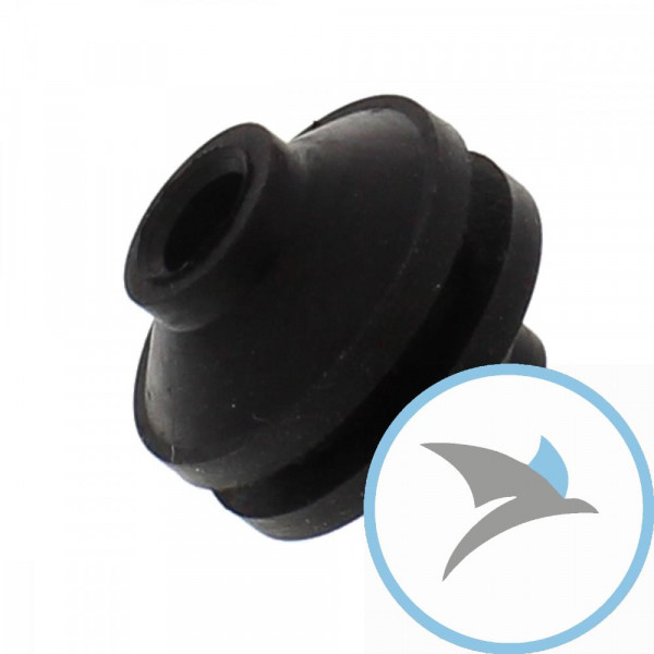 Durchführtülle 7.2X18X3.5 schwarz