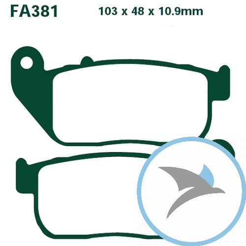 Bremsklotz Standard EBC - FA381