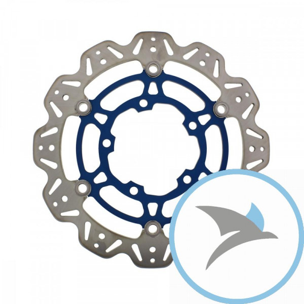 Bremsscheibe VEE EBC blau - VR3091BLU