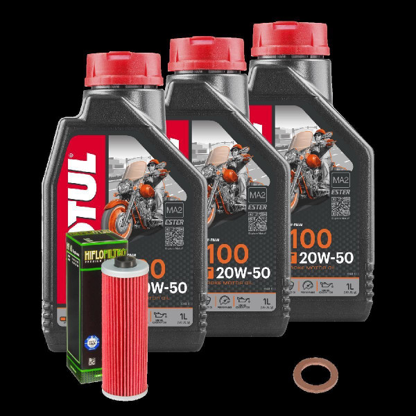 BMW R 80 R Service Kit Ölwechsel Öl Motul 7100 20W50 Ölfilter