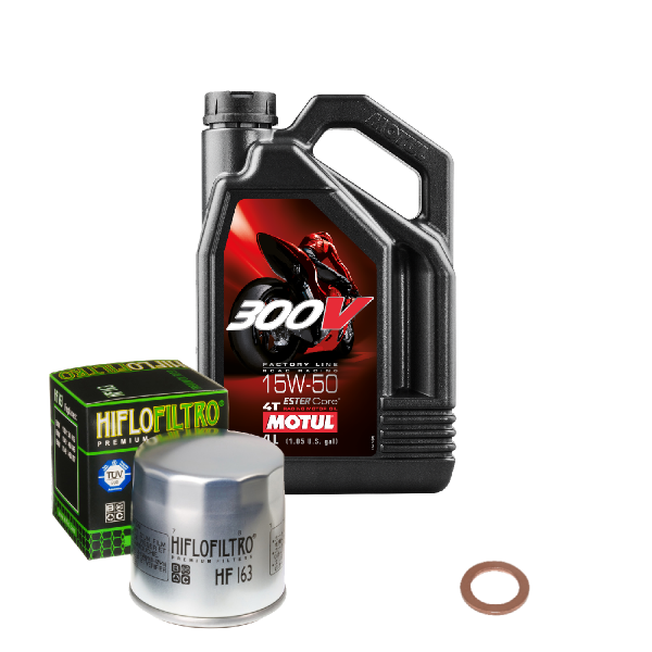 BMW K 1200 LT ABS Service Kit Ölwechsel Öl Motul 300V 15W50 Ölfilter