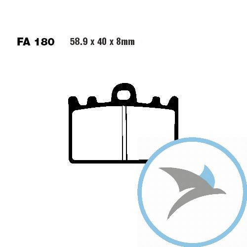 Bremsklotz Standard EBC oder 7872674 - FA180