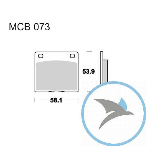 Bremsklotz Standard TRW oder 7326242 - MCB73