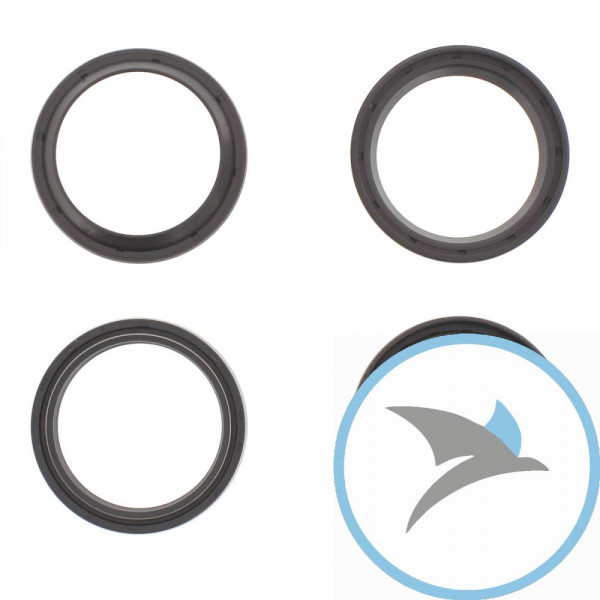 Simmerring Satz Gabel All Balls Racing 46X58X10 mit Staubkappe - 56-140