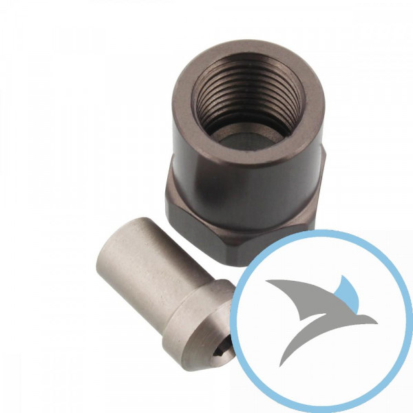 Innengewinde beweglich Vario TYP610 IGL M10 x 1.00 anthrazit