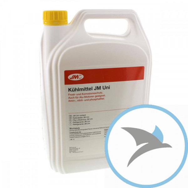Kühlmittel JM Universal 5 Liter mit Frostschutz gelb/grün - JMC3100184