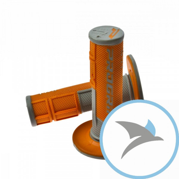 Griffgummi grau/orange D.22 mm. L.115MM geschlossen - PA080100GRAC