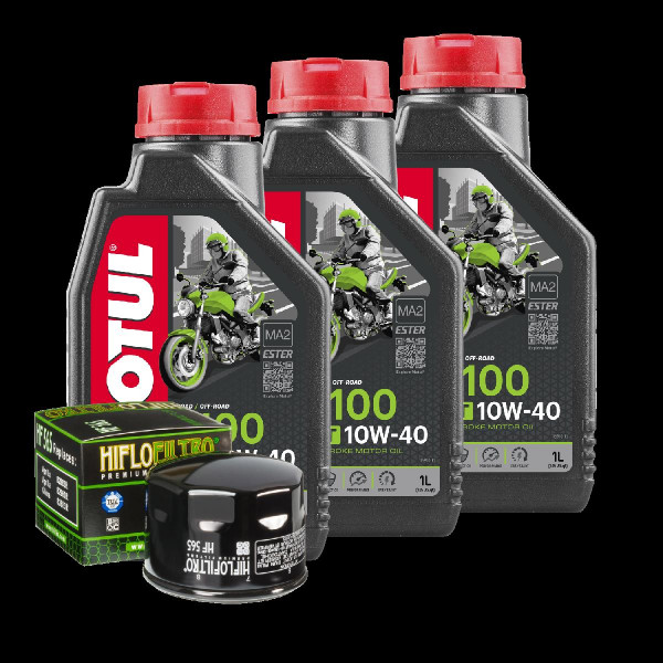 Gilera Nordwest 600 Service Kit Ölwechsel Öl Motul 5100 10W40 Ölfilter