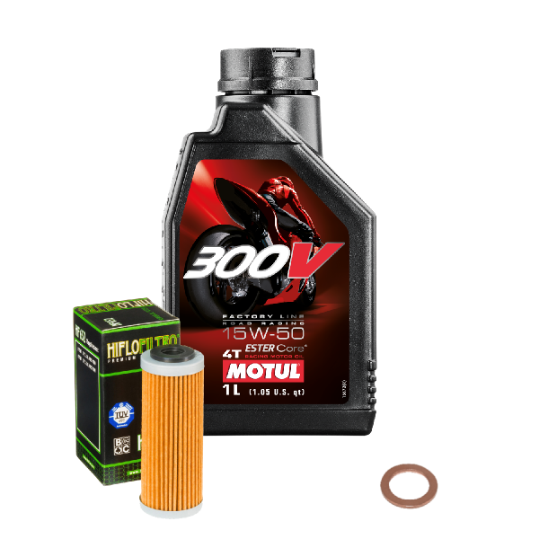 Husqvarna FC 350 Service Kit Ölwechsel Öl Motul 300V 15W50 Ölfilter
