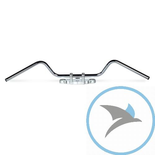 Lenker Stahl chrom 22 mm TRW MYSTIC - MCL130SC