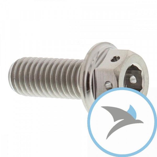 SCHR DUALDRIVE JMP BOLT - M8X1.25MM 20MM TI
