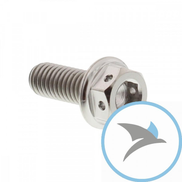 SCHR DUALDRIVE JMP BOLT - M6X1.00MM 16MM TI