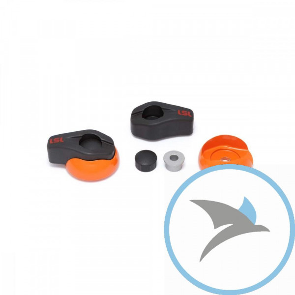 Sturzpad alu orange LSL - 550-002OR