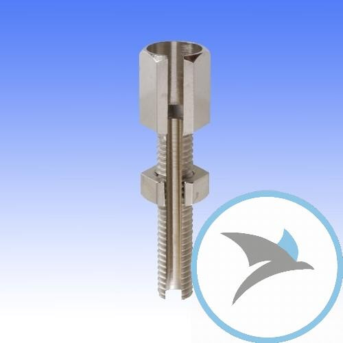 Stellschraube geschlitzt G: M6X1.00 Länge 34 mm