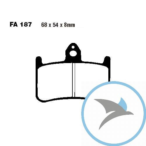 Bremsklotz Standard EBC oder 7872005 - FA187