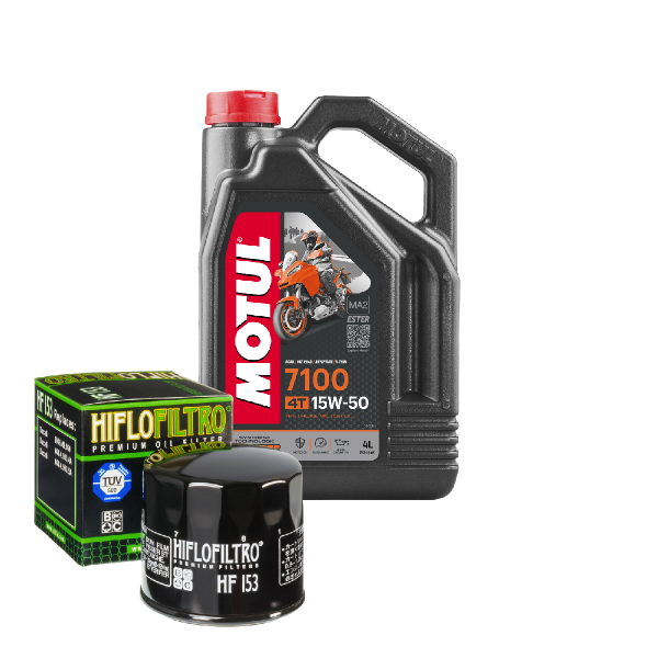 Ducati Monster 1200 ABS Service Kit Ölwechsel Öl Motul 7100 15W50 Ölfilter